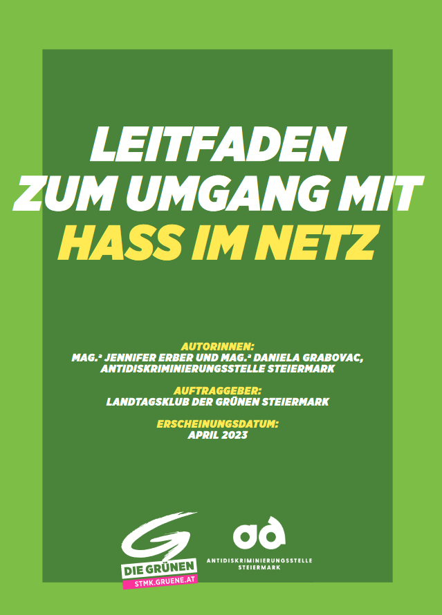 Titelseite des Leitfadens